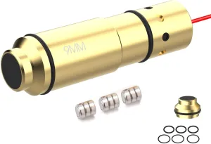9mm Laser Training Cartridge for Dry Fire Practice and Shooting Training