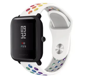 Amazfit Bip Sport Strap (White/Rainbow)