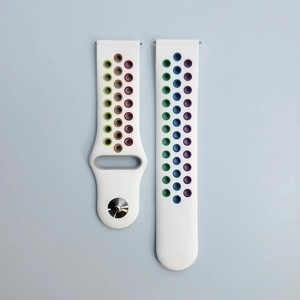 Amazfit Bip Sport Strap (White/Rainbow)