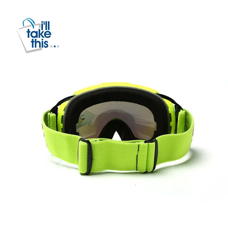 Anti Fog Snowboard Ski Goggles Double Lens Snow Glasses Men or Women - Adult Ski Goggles