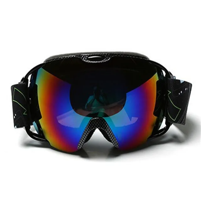 Anti Fog Snowboard Ski Goggles Double Lens Snow Glasses Men or Women - Adult Ski Goggles