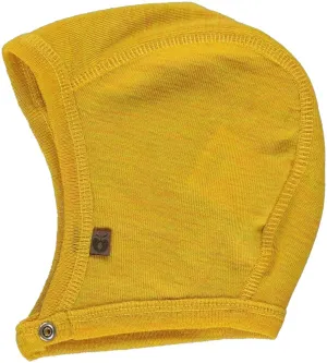 Baby hood in merino wool