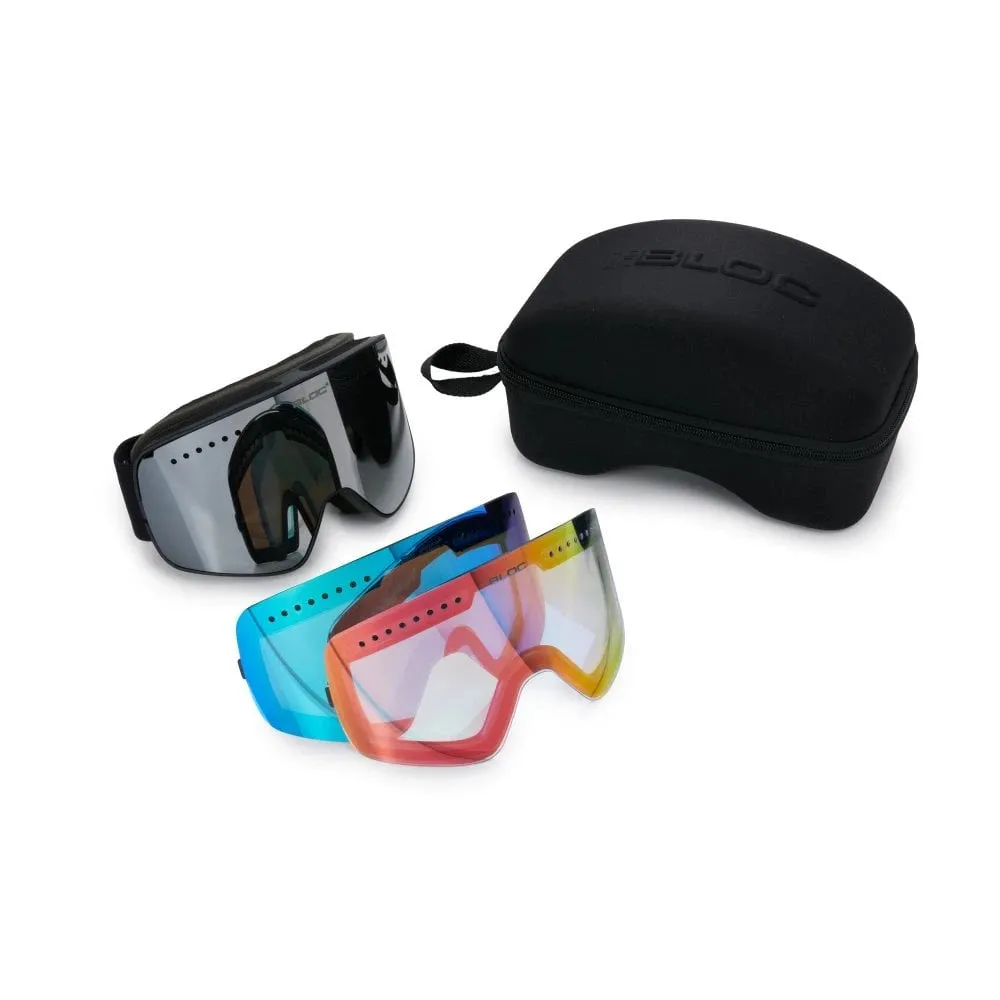 Bloc Fifty-Five Goggles 3 interchangeable lens