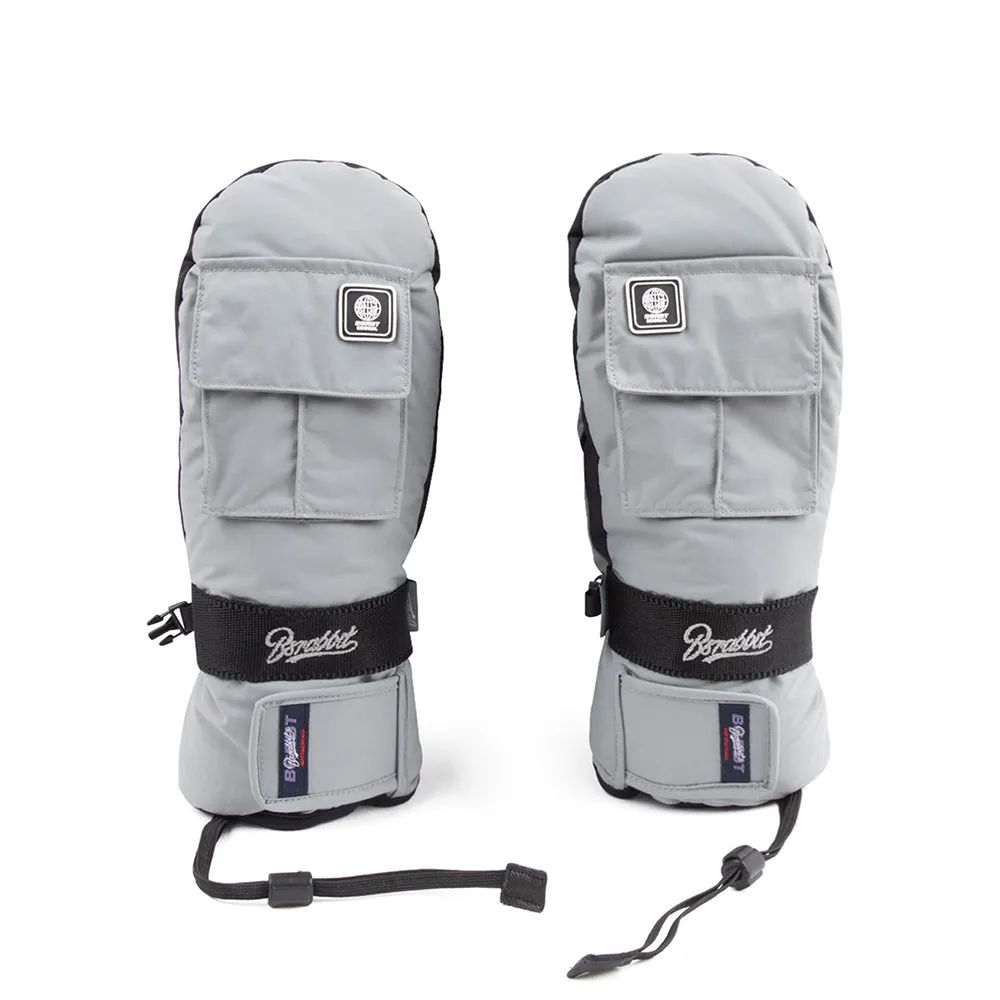 BSR POCKET SNOWBOARD GLOVE CEMENT BLUE