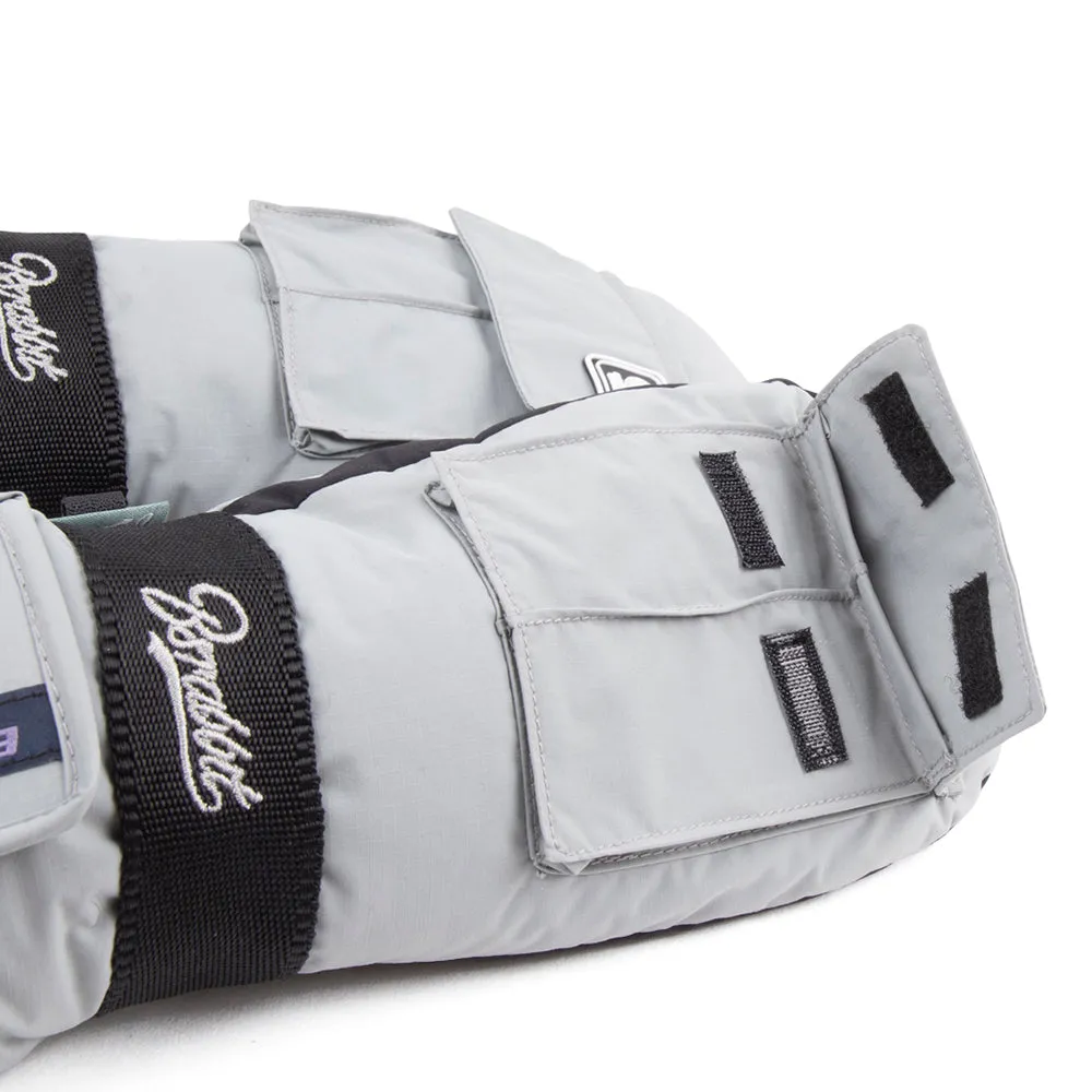 BSR POCKET SNOWBOARD GLOVE CEMENT BLUE
