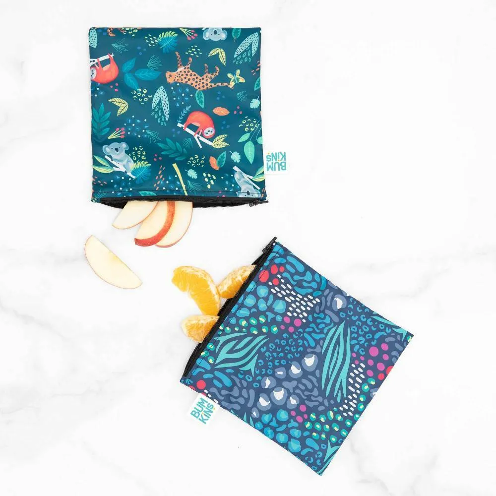 Bumkins Large Snack Bag 2pk - All Together Now