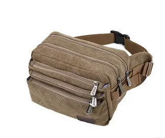 Canvas Portable Men's Waist Pack