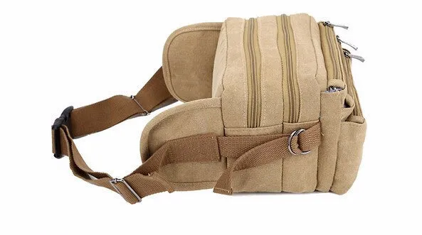 Canvas Portable Men's Waist Pack