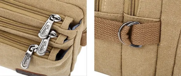 Canvas Portable Men's Waist Pack