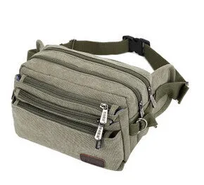 Canvas Portable Men's Waist Pack