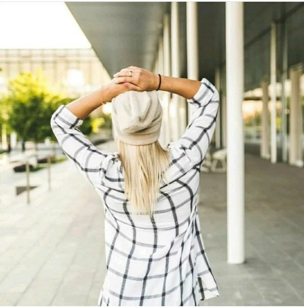 CASHMERE BEANIE | Tan Ribbed