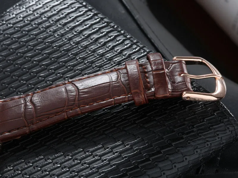 Casual watch style men wrist watches fashion outdoor men's leather luxury brand top calendar designer business quartz watch