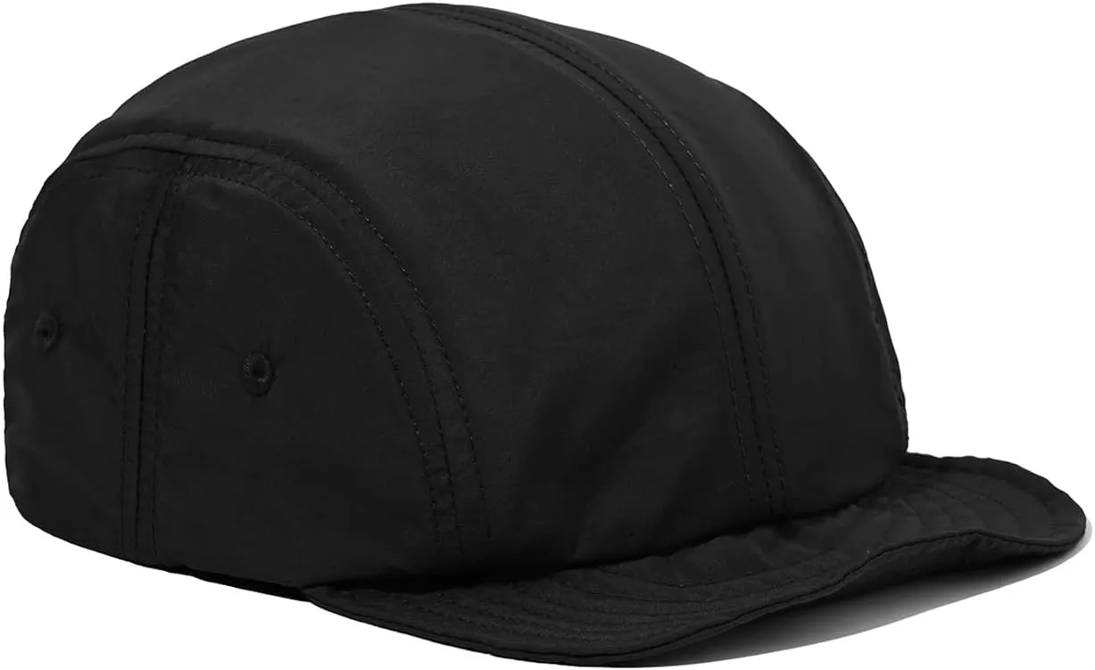 Clakllie 4 Panel Short Brim Hats for Men Foldable Flat Brim Baseball Cap Outdoor Trucker Hats Unstructured Golf Dad Hat