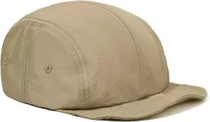 Clakllie 4 Panel Short Brim Hats for Men Foldable Flat Brim Baseball Cap Outdoor Trucker Hats Unstructured Golf Dad Hat