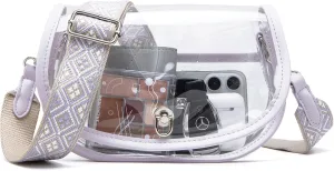 Clear Crossbody Bag Stadium Approved for Womenclear Bags for Stadium Events,clear Purse for Concerts
