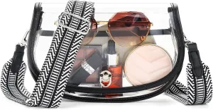 Clear Crossbody Bag Stadium Approved for Womenclear Bags for Stadium Events,clear Purse for Concerts