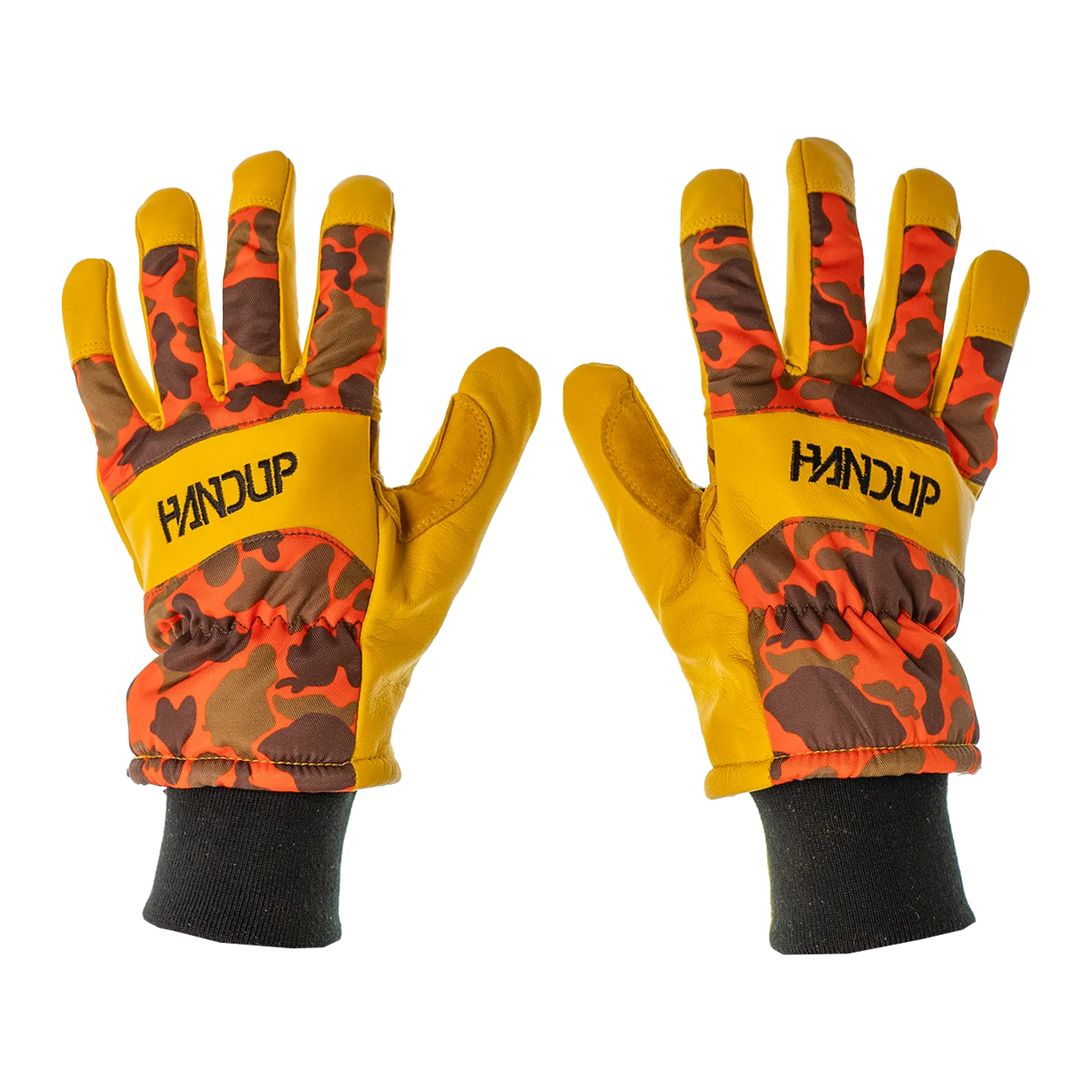 ColdEST Weather Gloves - Orange Camo