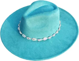 Dcvmvmn Men's and Women's Fedora Hat Jazz Hat Gentleman Hat