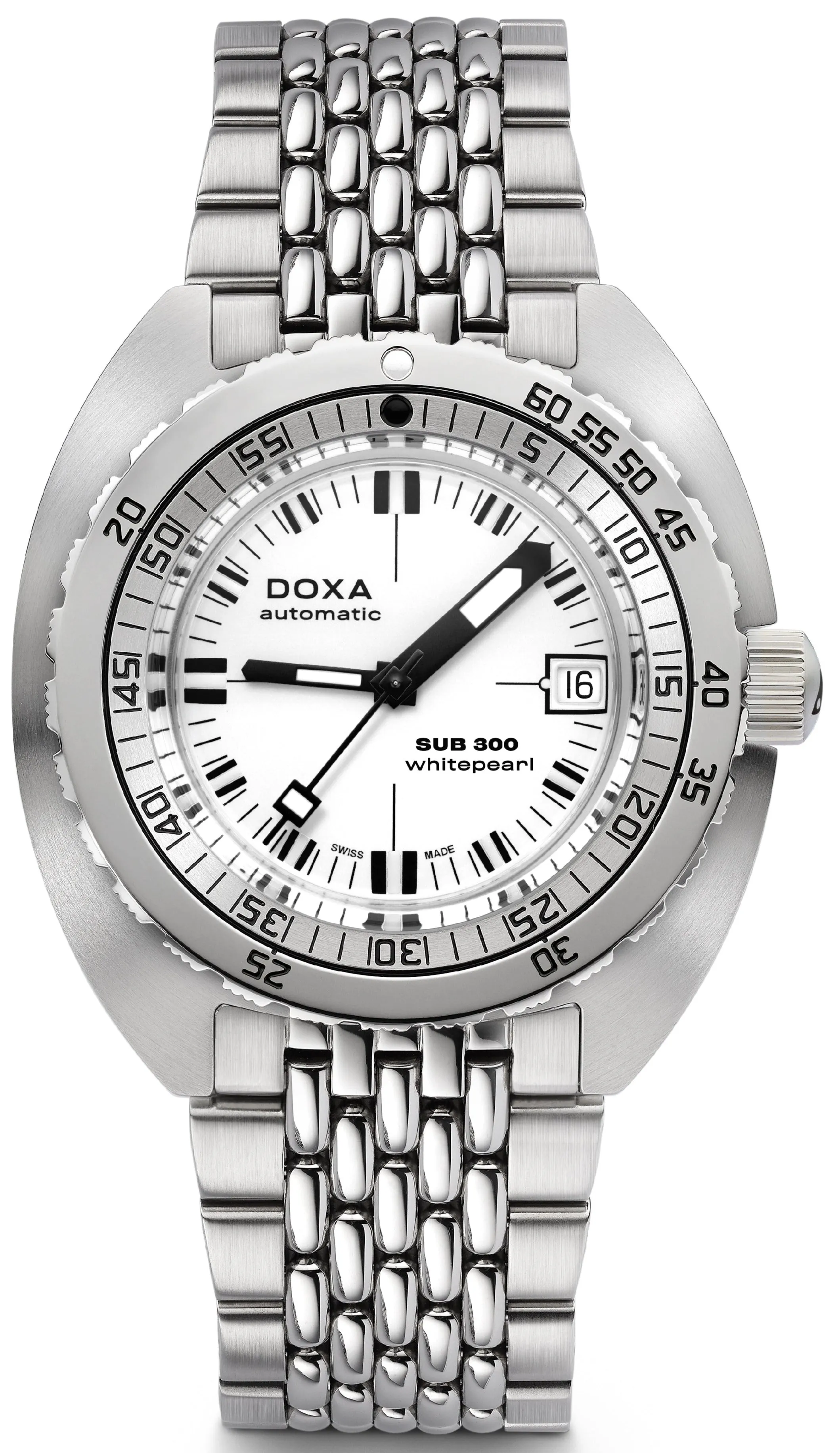 Doxa SUB 300 Whitepearl Bracelet