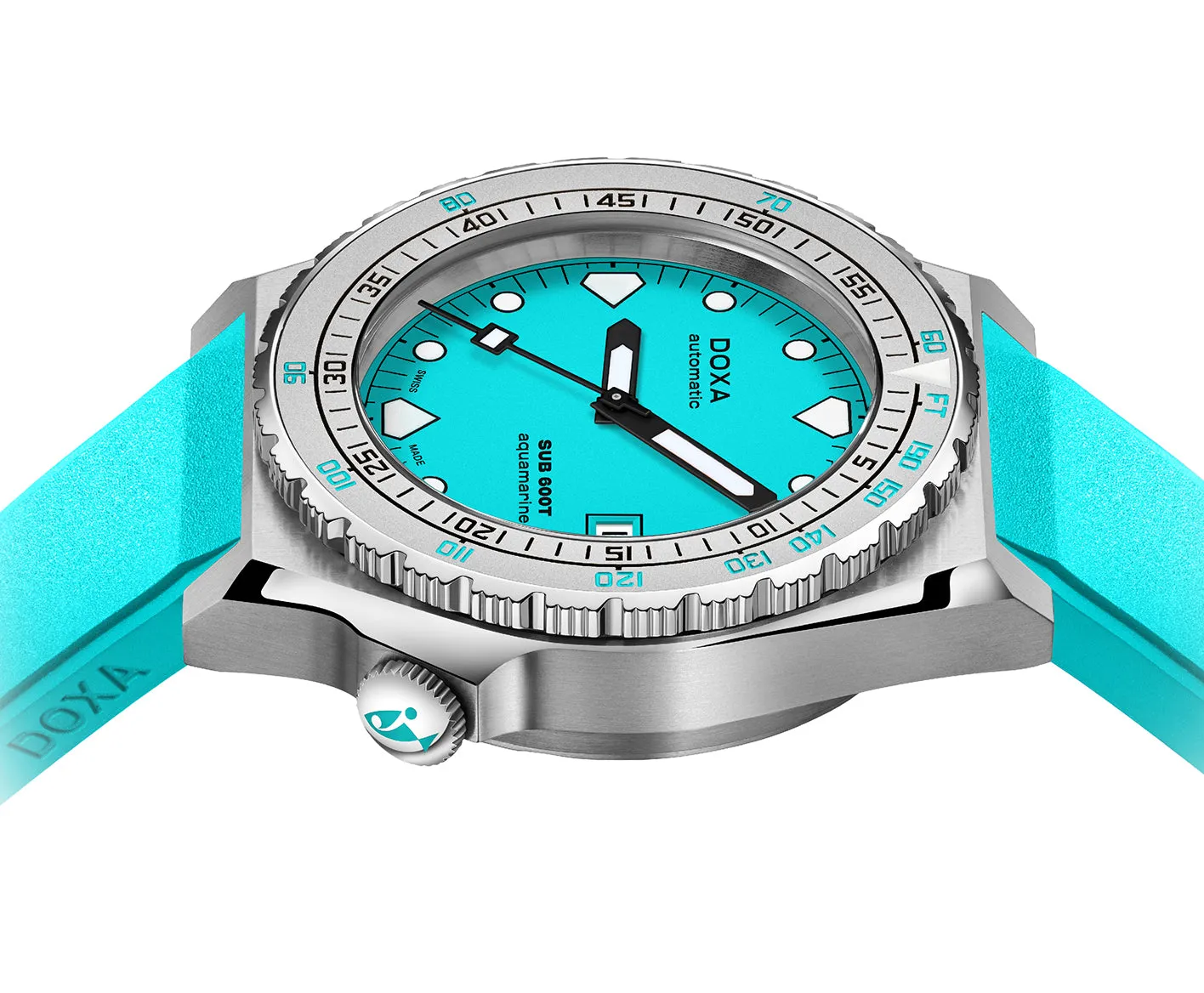 Doxa SUB 600T Aquamarine Rubber