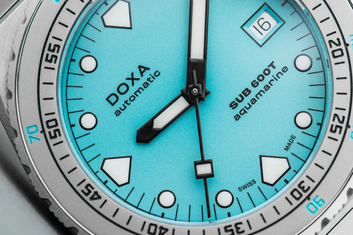 Doxa SUB 600T Aquamarine Rubber
