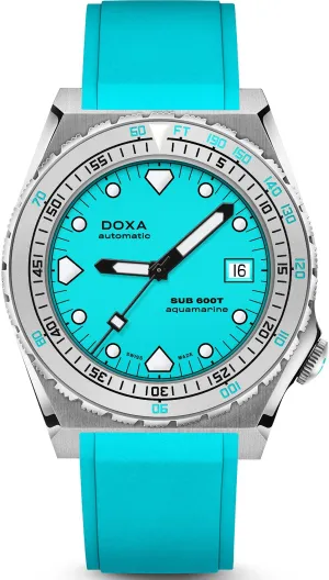Doxa SUB 600T Aquamarine Rubber