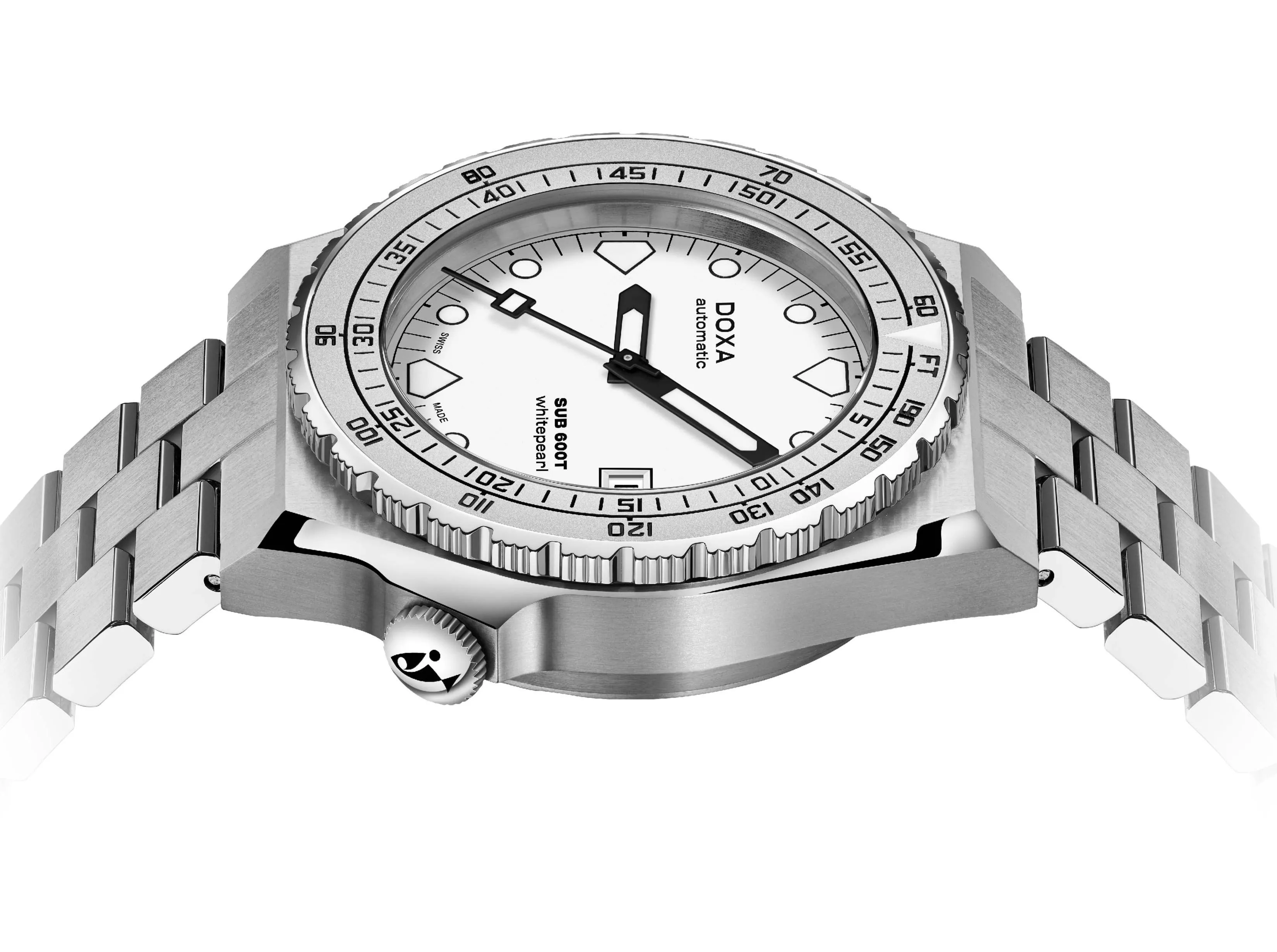 Doxa SUB 600T Whitepearl Bracelet