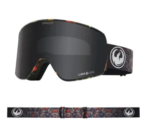 Dragon NFX2 Goggles - FireLeaf/DkSmoke Amber