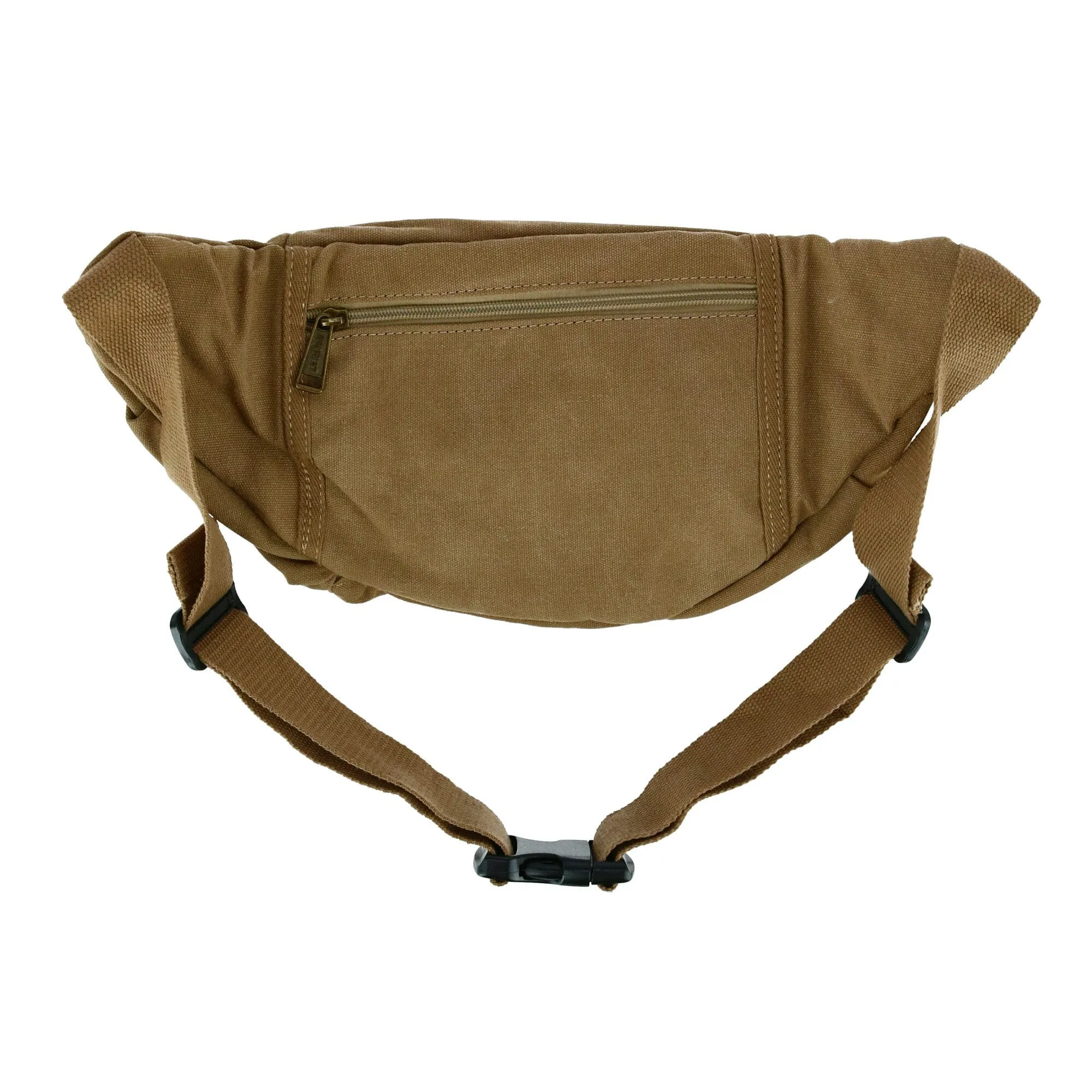 Eurosport Canvas Multi Pocket Crossbody Fanny Waist Pack