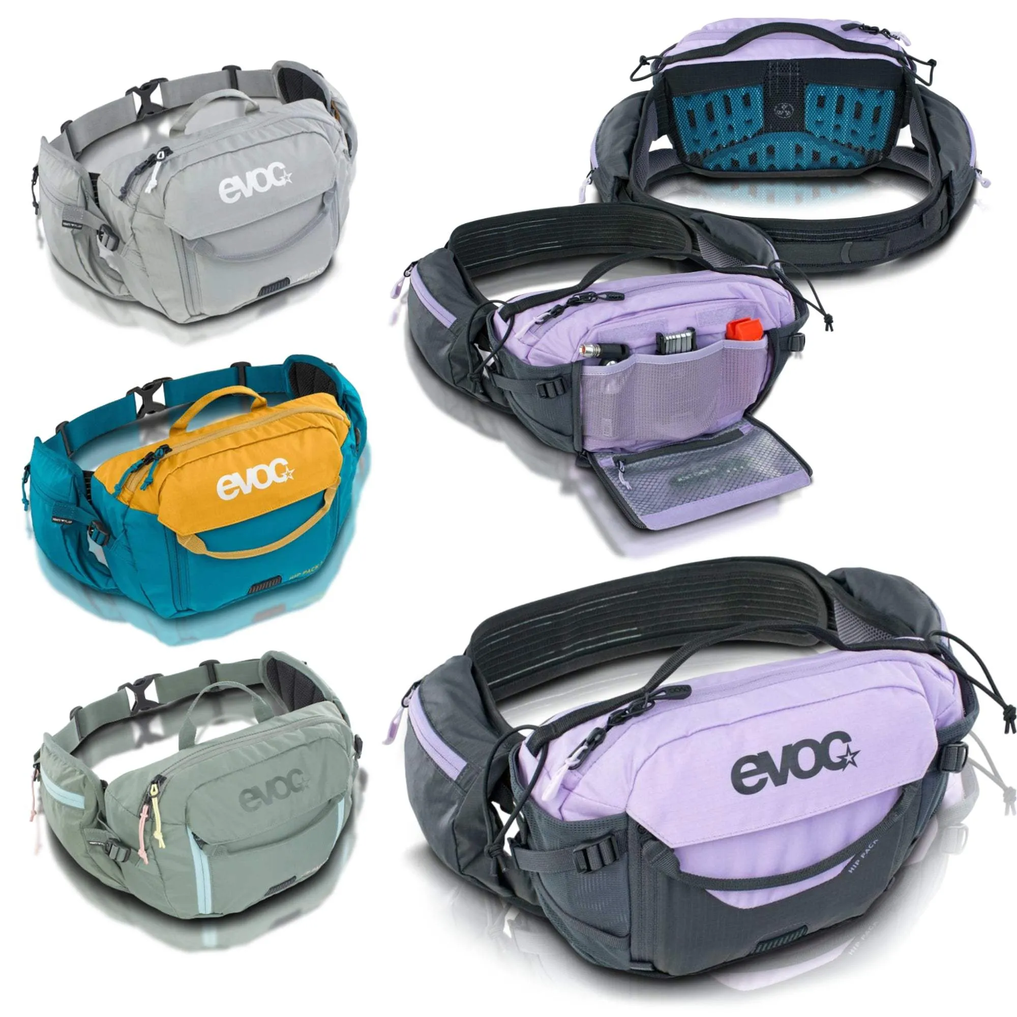 EVOC, Hip Pack 3L   1.5L Bladder
