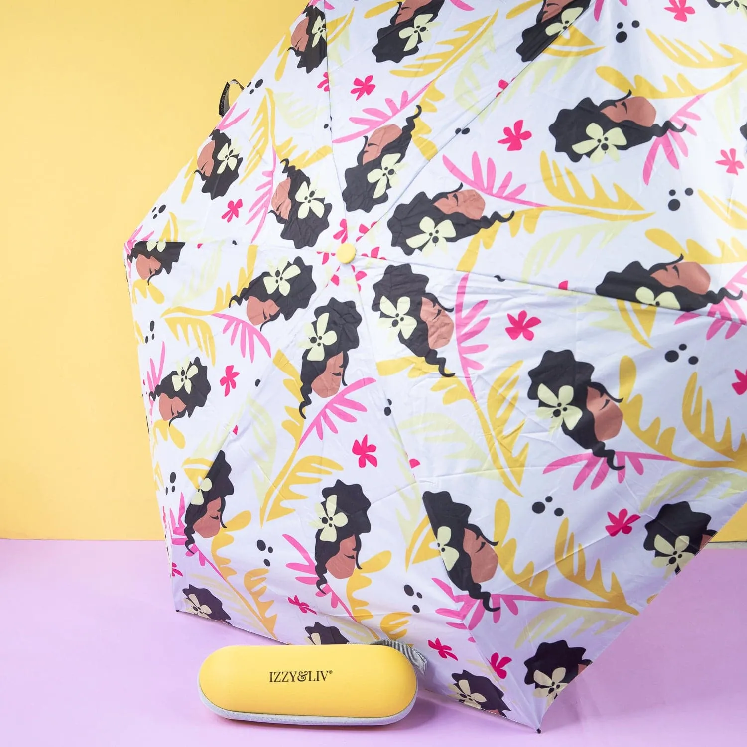Flower Power Travel Umbrella - Youth