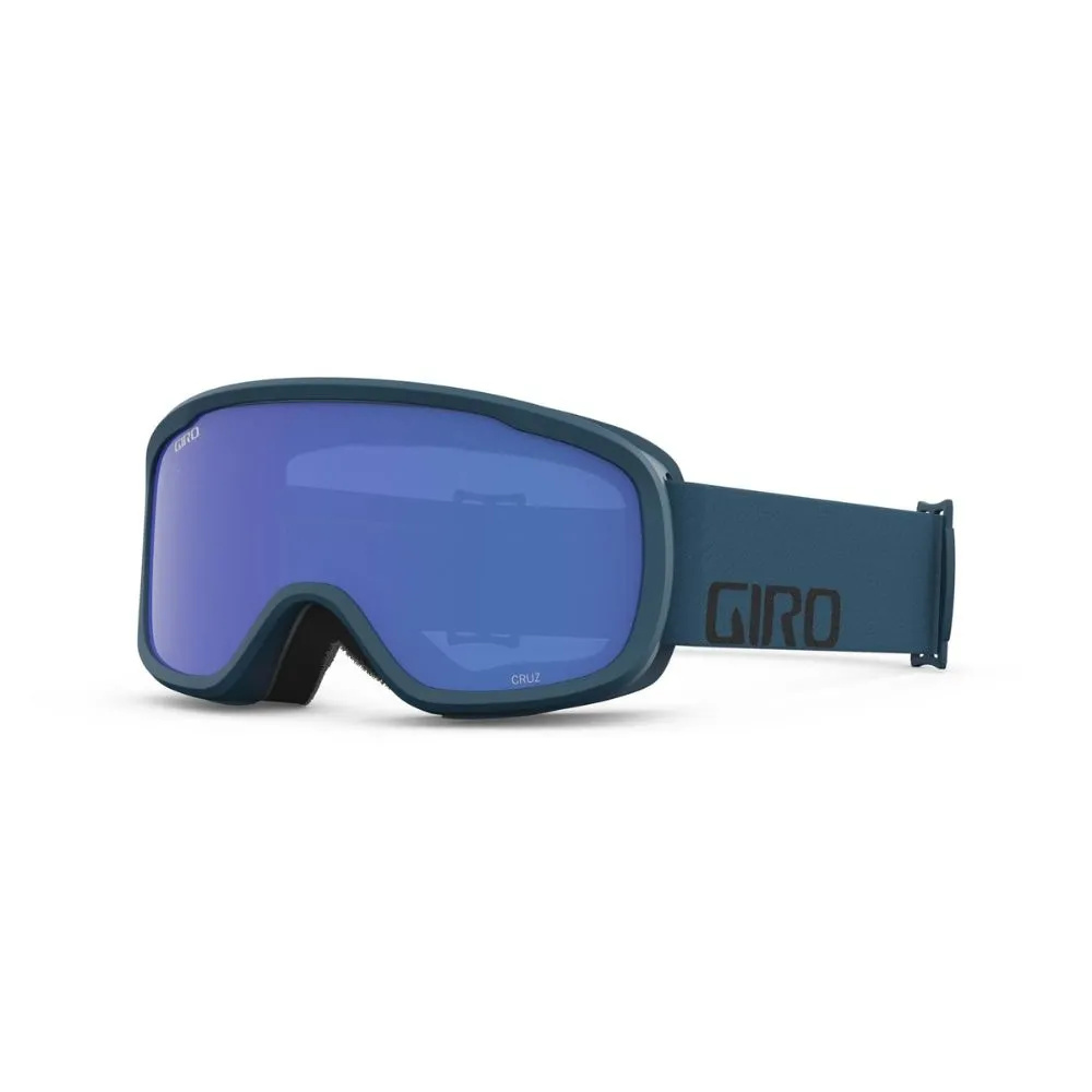 Giro Cruz Ski Goggles, Black & Harbour Blue S3 Lens