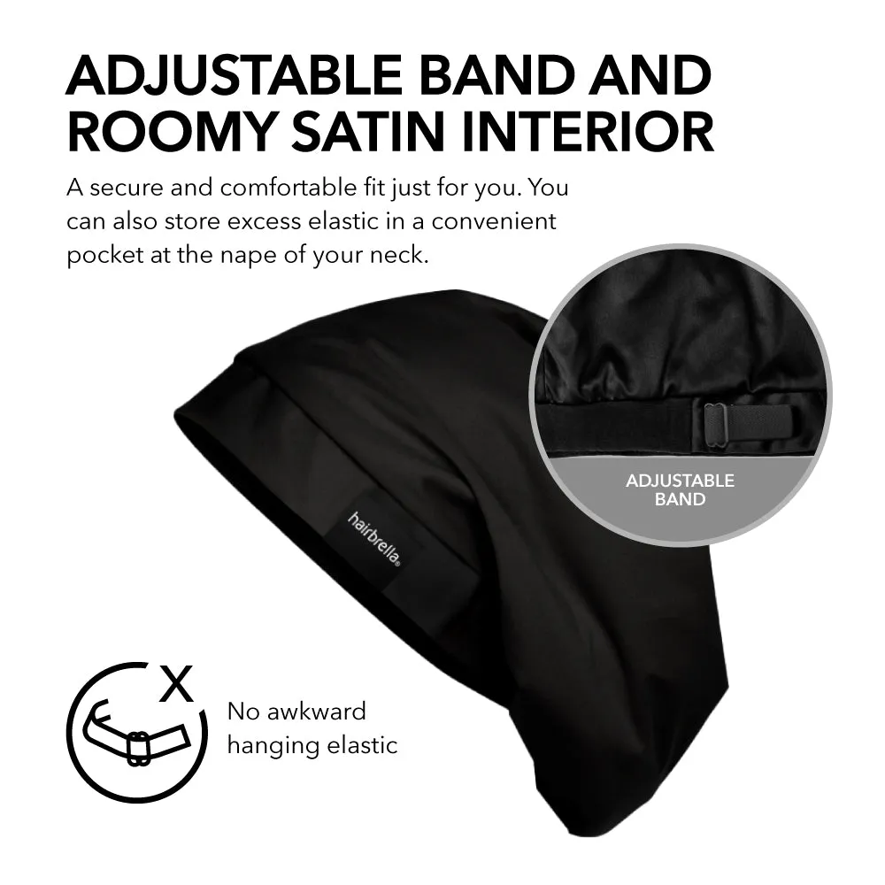 Hairbrella Satin-Lined, Men's Sleep Cap XL -  Bundle (2)