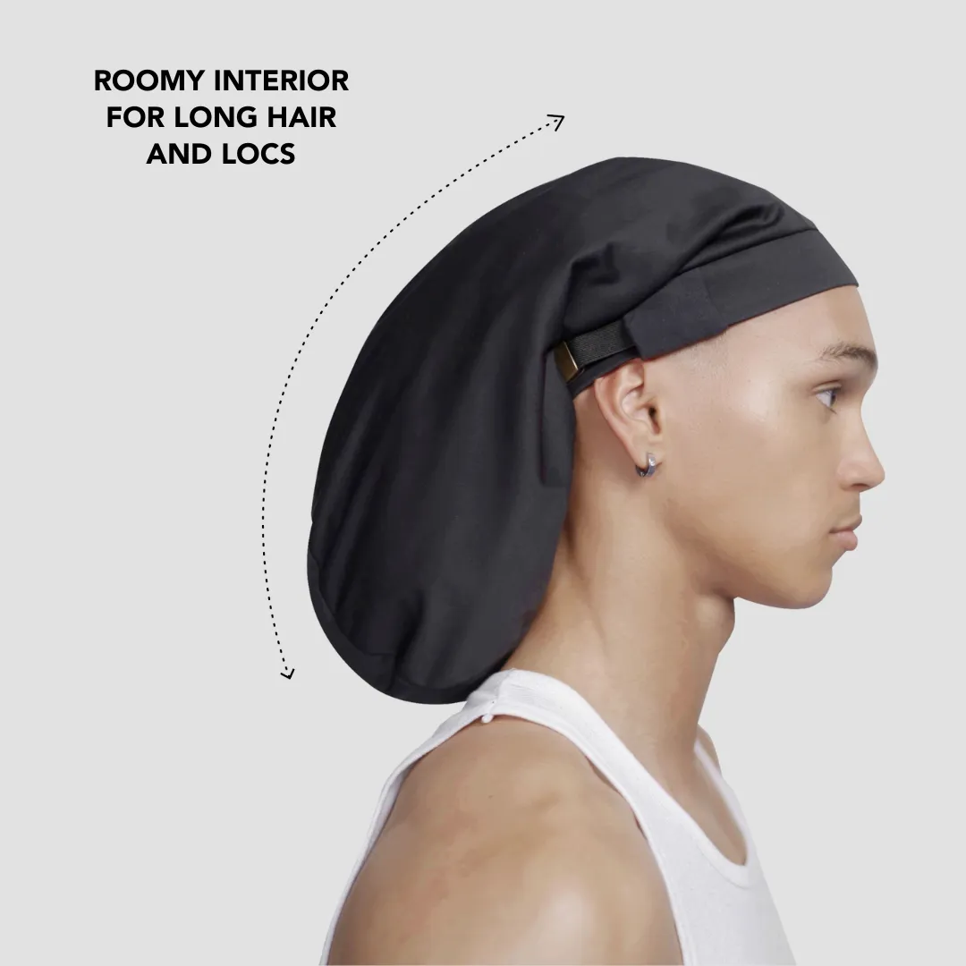 Hairbrella Satin-Lined, Men's Sleep Cap XL -  Bundle (2)