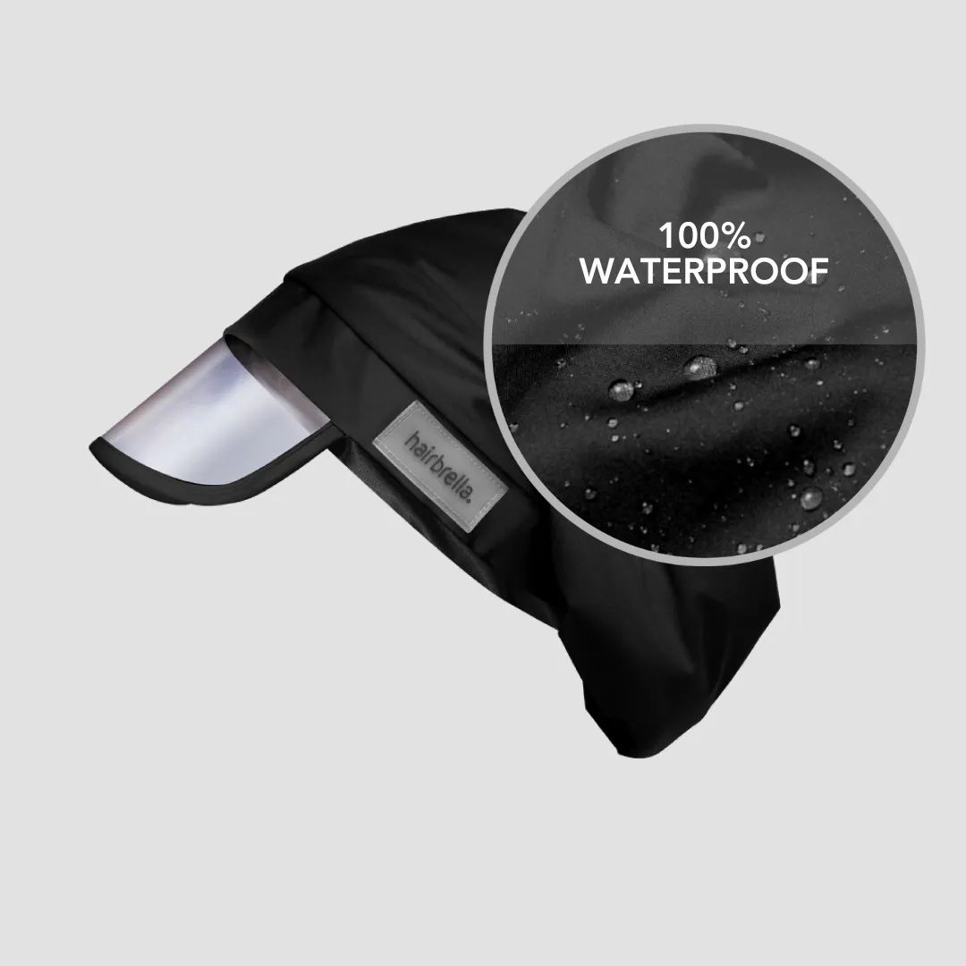 Hairbrella Satin-Lined, Waterproof Rain Hat Kids