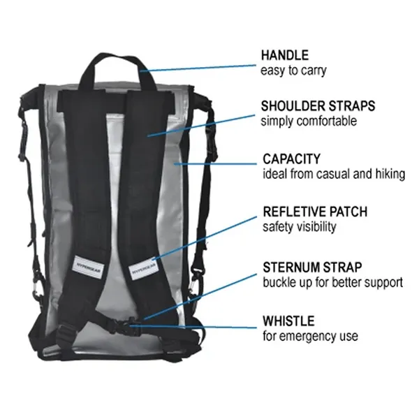 Hypergear 20L Dry Pac Compact  - Special Edition Silver