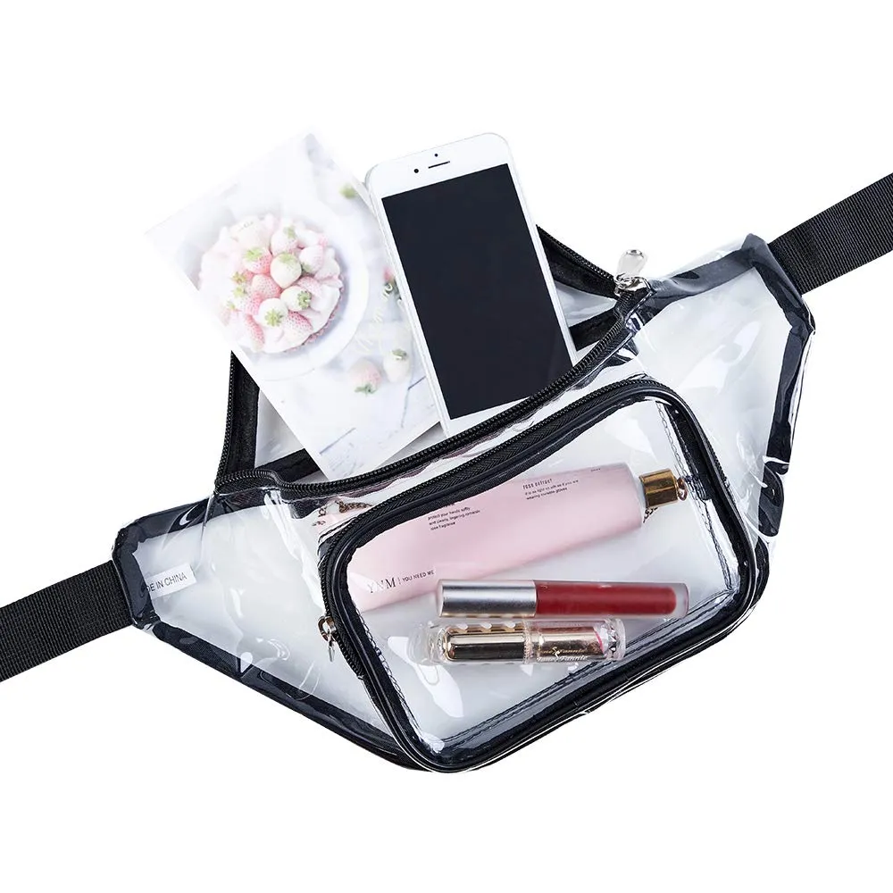 Magicbags Clear Fanny Pack,Stadium Approved Waist Pack for Festival, Games,Travel and Concerts