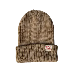 Merino Wool Beanie - Beige