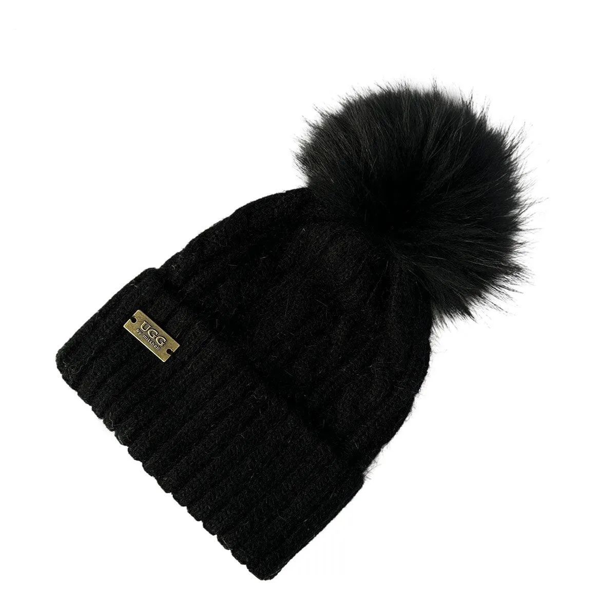 Mitchell-Y UGG Pom Pom Beanies 2P