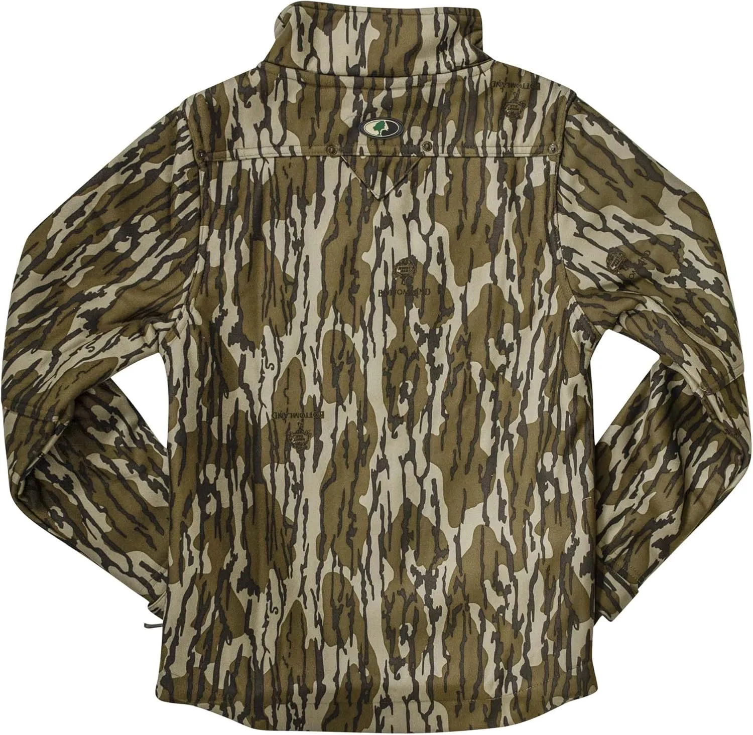Mossy Oak Boy's Camo Youth Hunting Jacket Sherpa Fleece