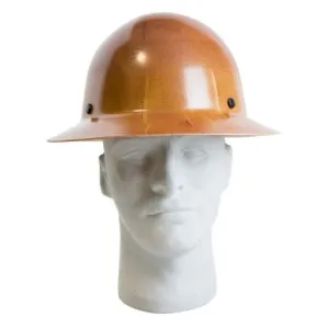 MSA Skullgard Hard Hat with Full Brim in Natural Tan 475407