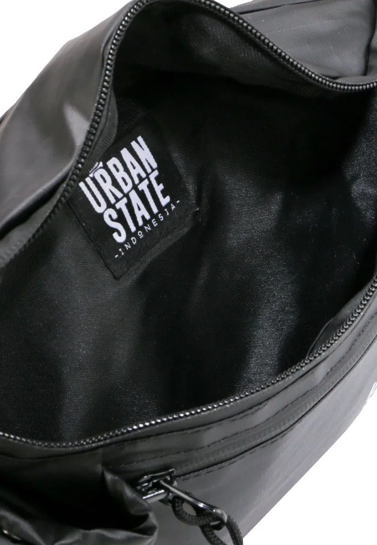 Poly Nylon Rider Medium Waistpack - Black