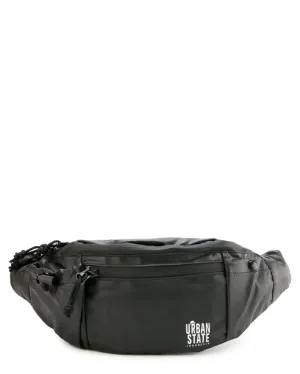 Poly Nylon Rider Medium Waistpack - Black