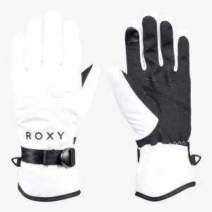 Roxy Jetty Solid Ski/Snowboard Mittens - White