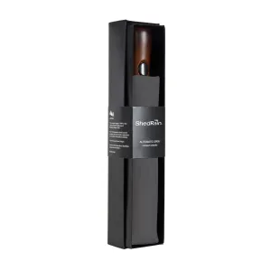 ShedRain Boxed Wooden Auto Open Umbrella - Charcoal