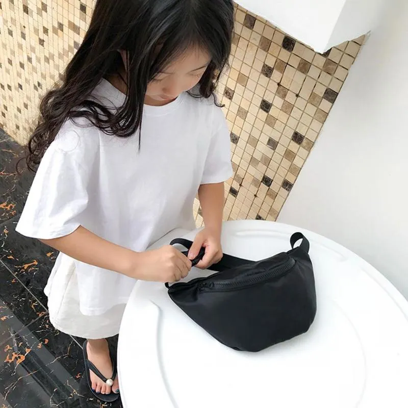 Sidiou Group Kids Nylon Waist Fanny Chest Packs Boy Girl Baby Money Sling Crossbody Bags