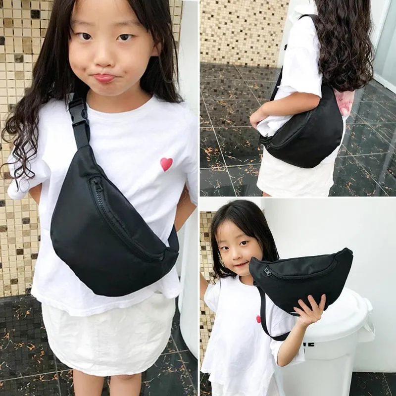 Sidiou Group Kids Nylon Waist Fanny Chest Packs Boy Girl Baby Money Sling Crossbody Bags