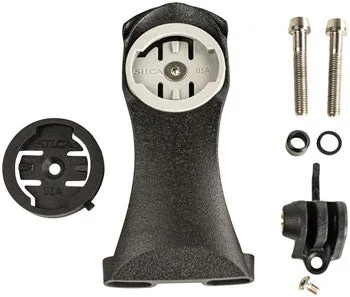 Silca Chisela Computer Mount Kit/Adapter - Wide (23-40mm), Garmin/Wahoo