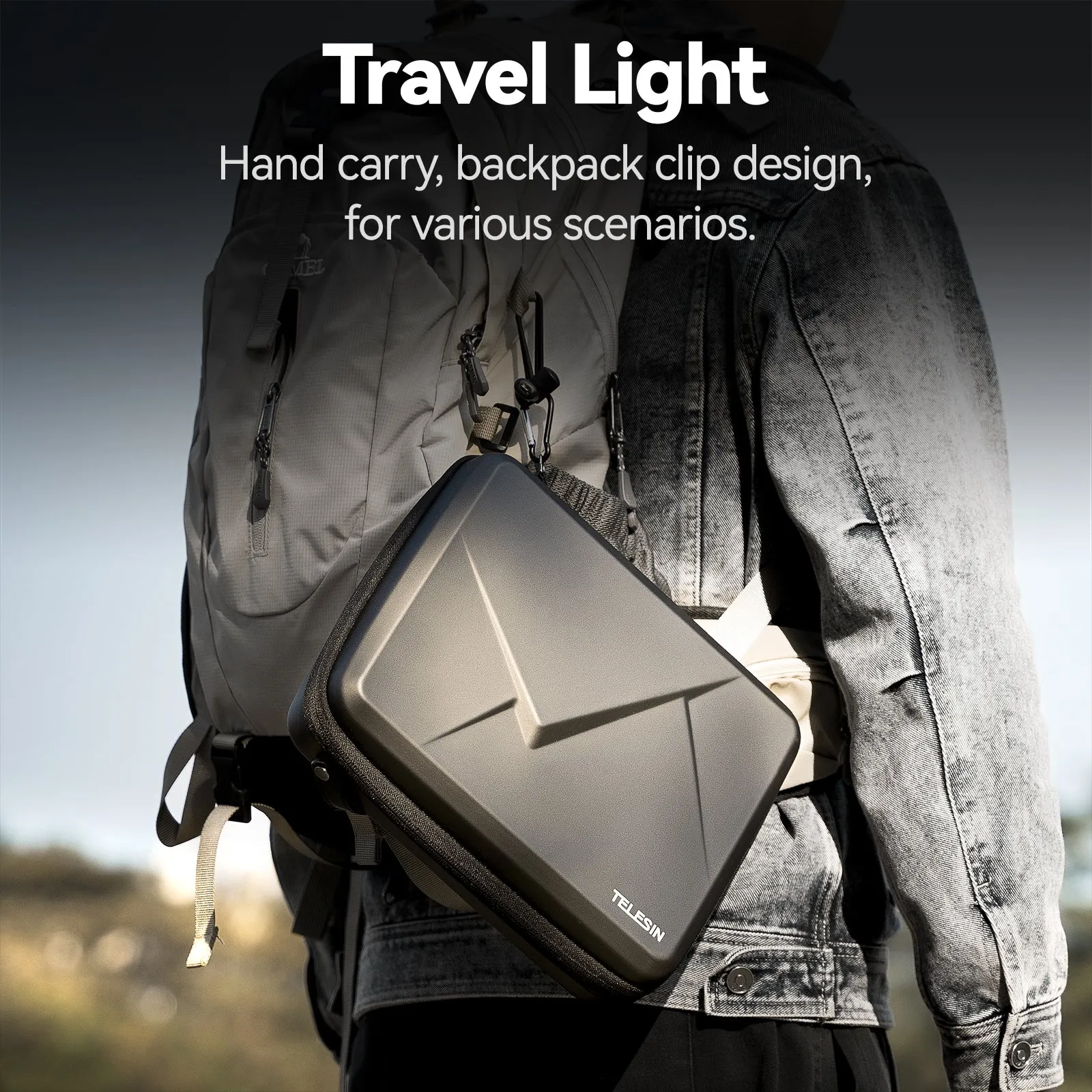 Telesin Shockproof Case for Action Kit