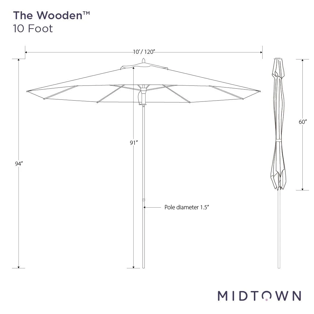 The Wooden™ - Terylast Navy